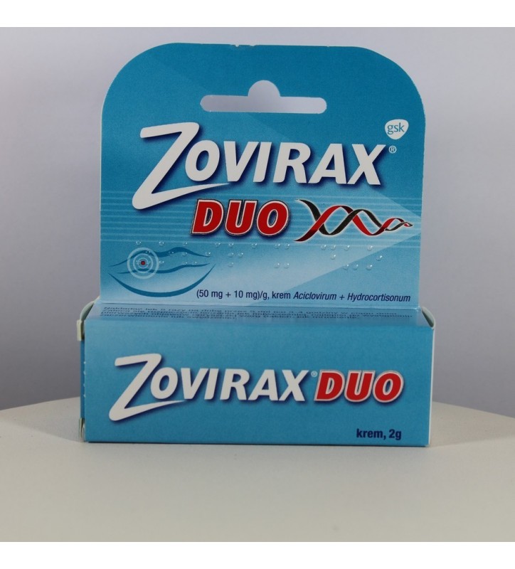 Zovirax Duo krem (0,05g+0,01g)/g 2g(tuba)