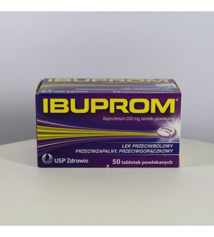 Ibuprom tabl.powl. 0,2 g 50 tabl.