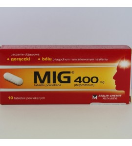 MIG tabletki powlekane 400mg, 10 szt.