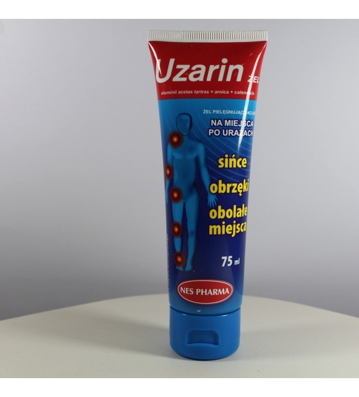UZARIN Żel n/urazy,siniaki,opuchliznę 75ml