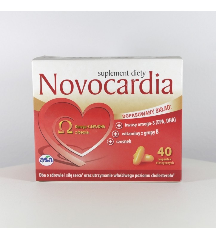 Novocardia kaps.elast. 40 kaps.