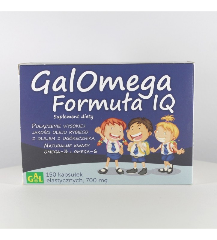 Galomega Formuła IQ kaps.elast. 150kaps.