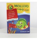 MOLLER'S Omega-3 Rybki żelki, 36szt.