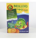 Mollers Omega-3 Rybki pomar.-cytryn. żelki