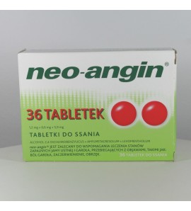 Neo-Angin z cukrem 36tab do ssannia