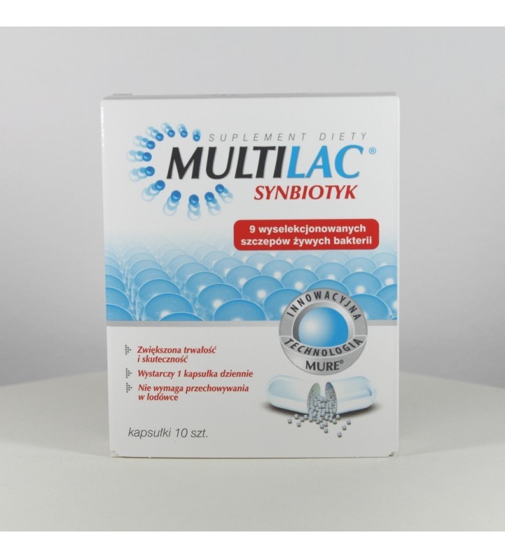 MULTILAC kaps. 10 kaps.(blister.)