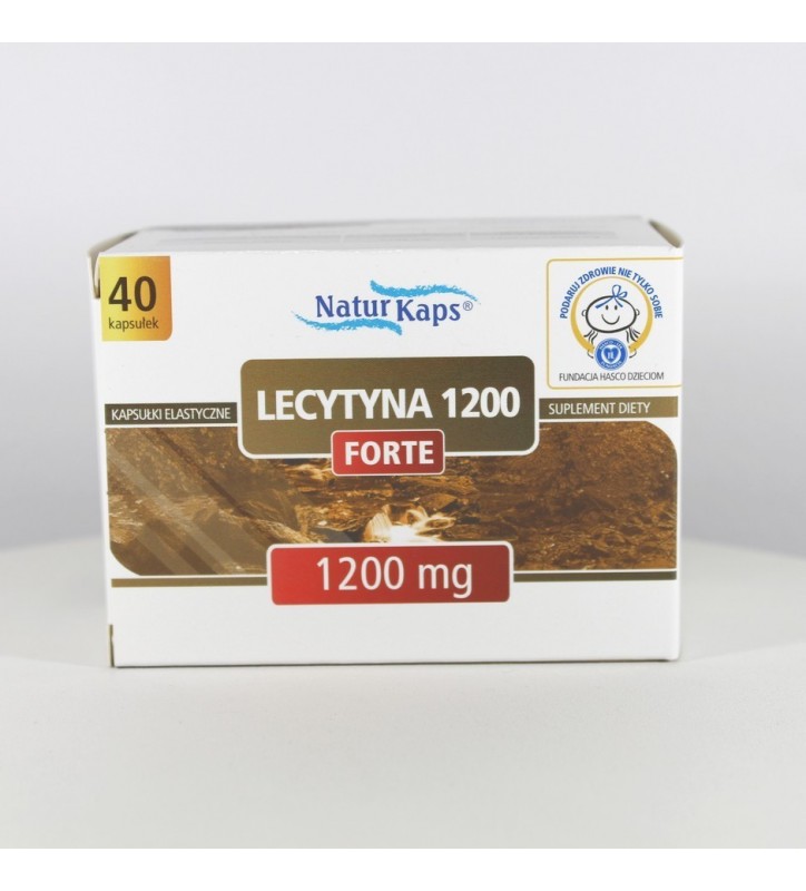 Naturkaps Lecytyna 1200 Forte kapsułi,  40 szt.