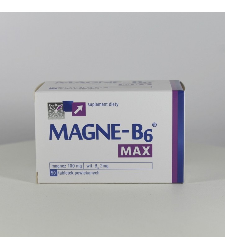 Magne-B6 Max tabletki, 50 szt.