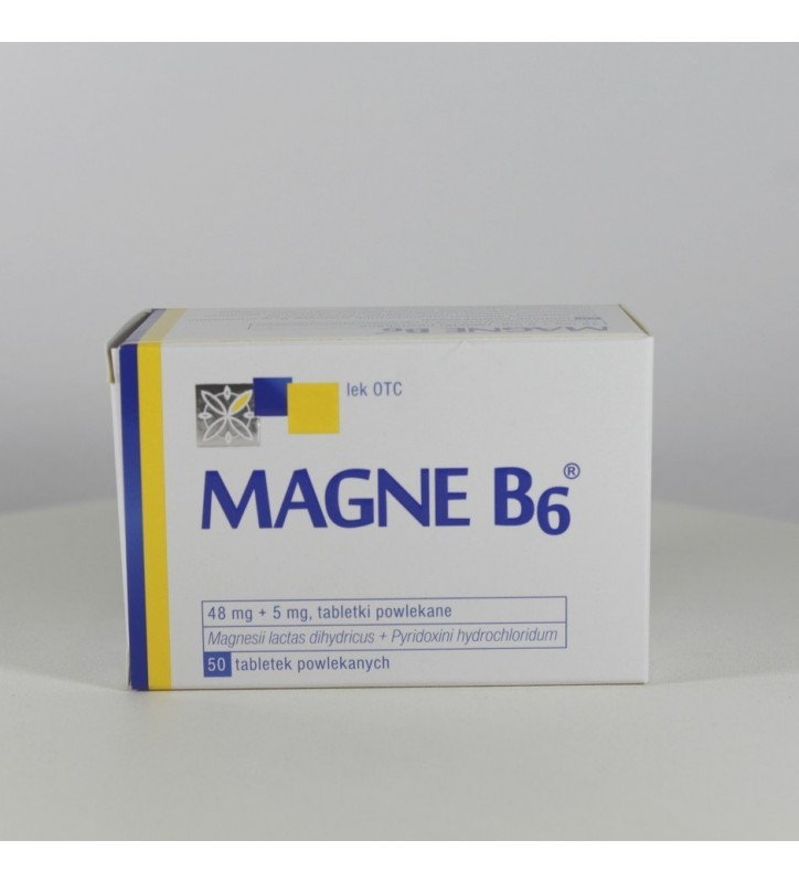 Magne-B6 tabletki powlekane, 50 szt.