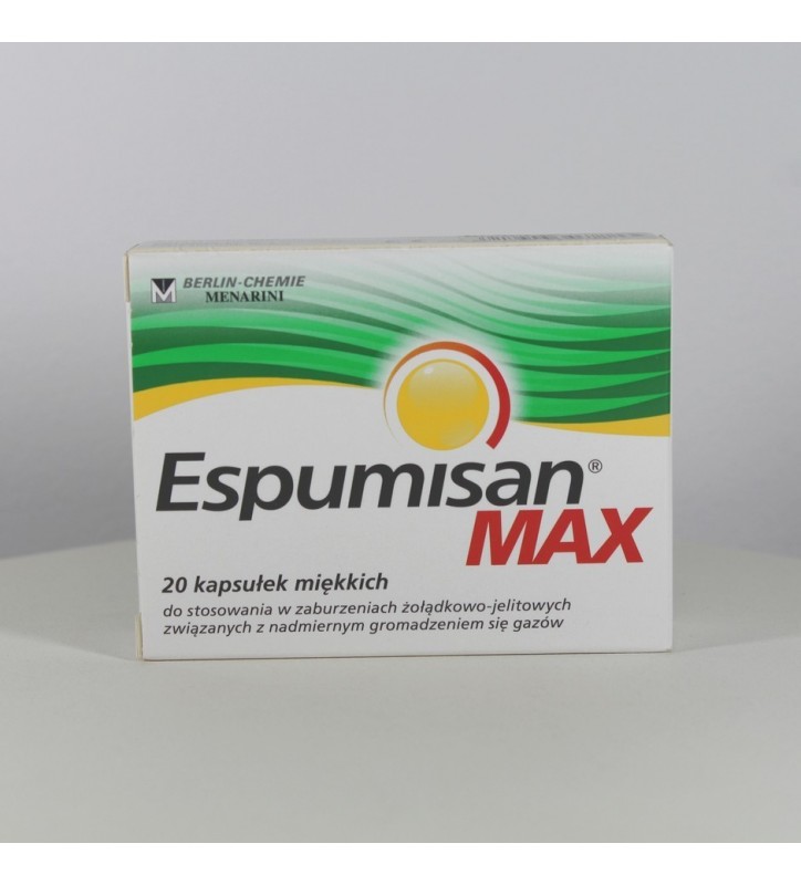Espumisan MAX 20 kapsułek