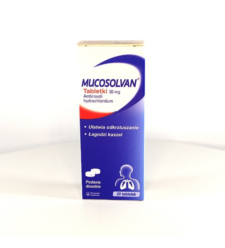 Mucosolvan tabletki 30mg, 20 szt.