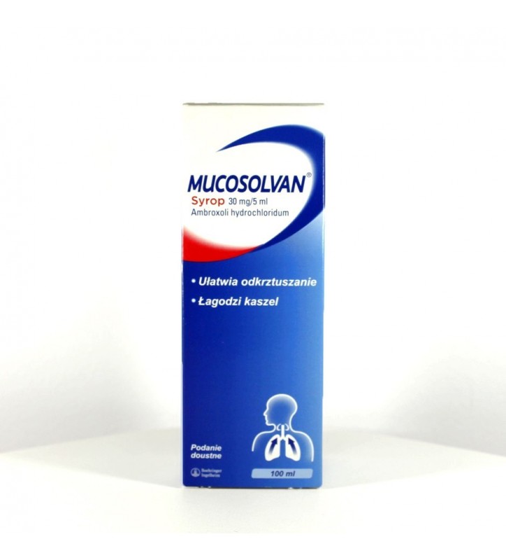 Mucosolvan syrop 3 mg/5ml, 100 ml