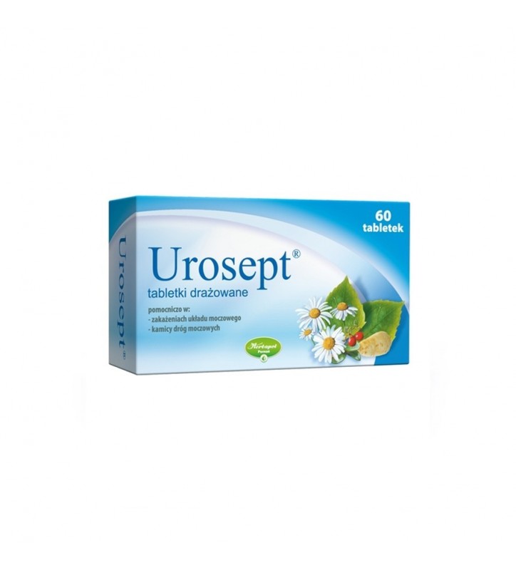 Urosept tabl.drażow. 60 tabl.(4x15)
