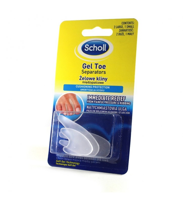 SCHOLL klin międzypalcowy 3 szt.