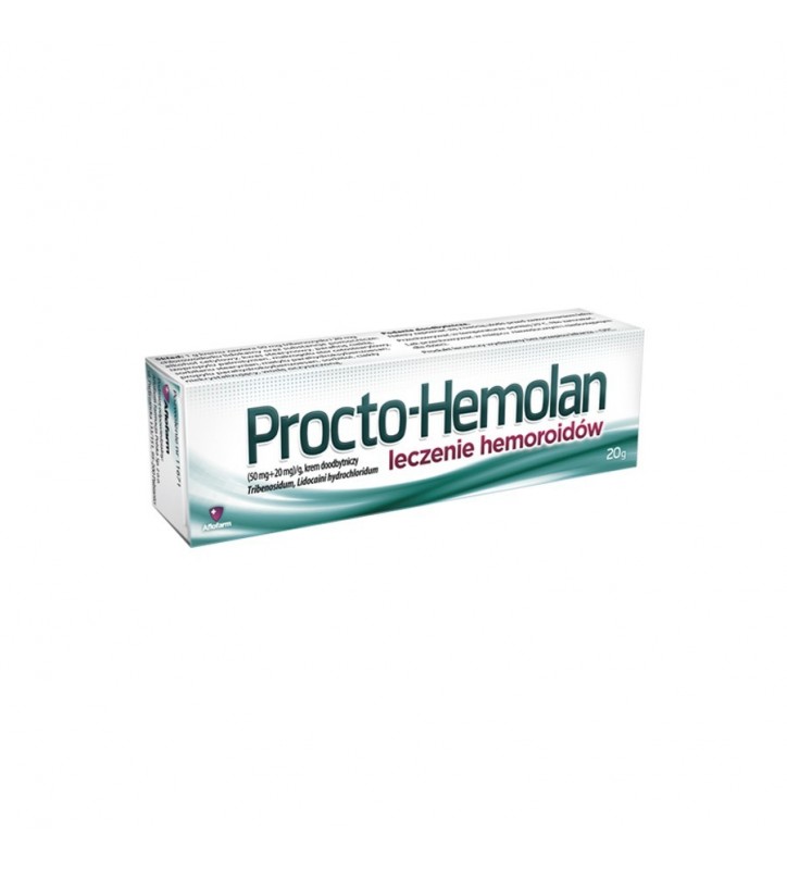 Procto-Hemolan kremdoodbyt. (0,05g+0,02g)/