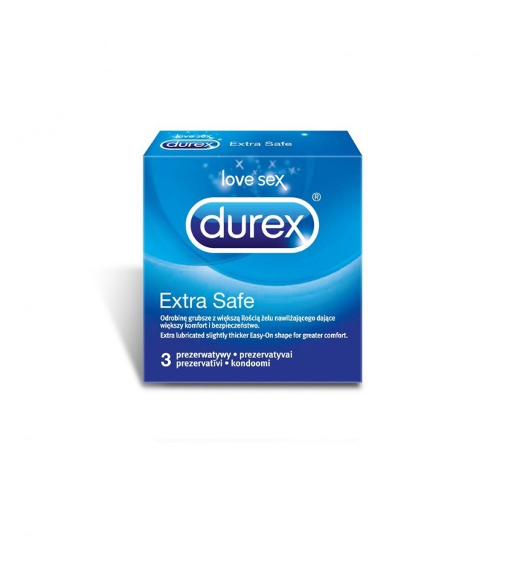 Prezerwat. DUREX Extra Safe 3 szt.