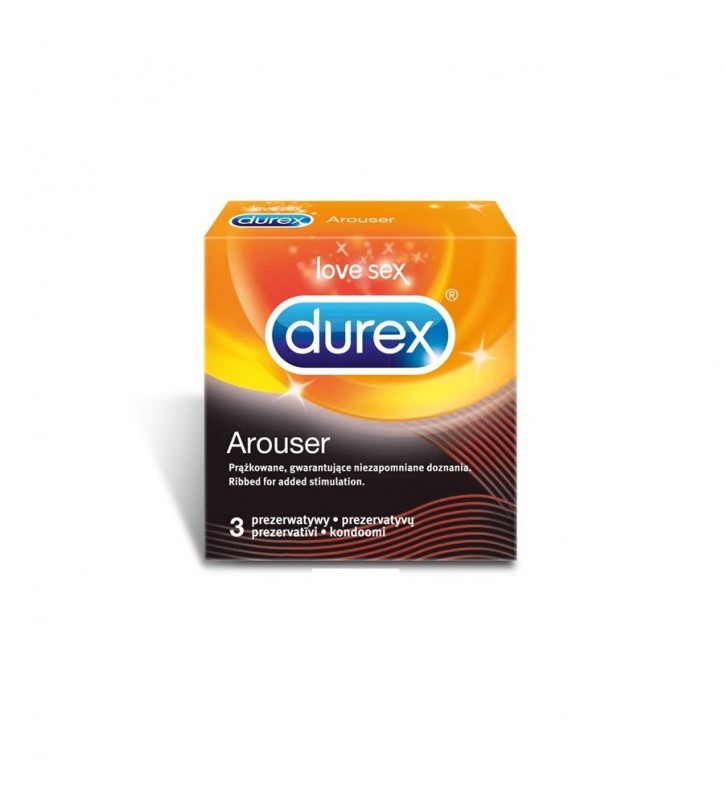 Prezerwat. DUREX Arouser 3 szt.